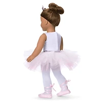 My First Ballet Recital Costume for 18-inch Dolls