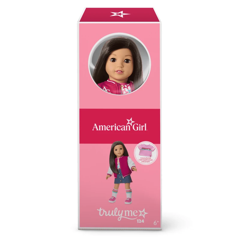 Truly Me™ 18-inch Doll #124, Puppy, Mini Backpack & Accessories AG™ Star Squad Bundle