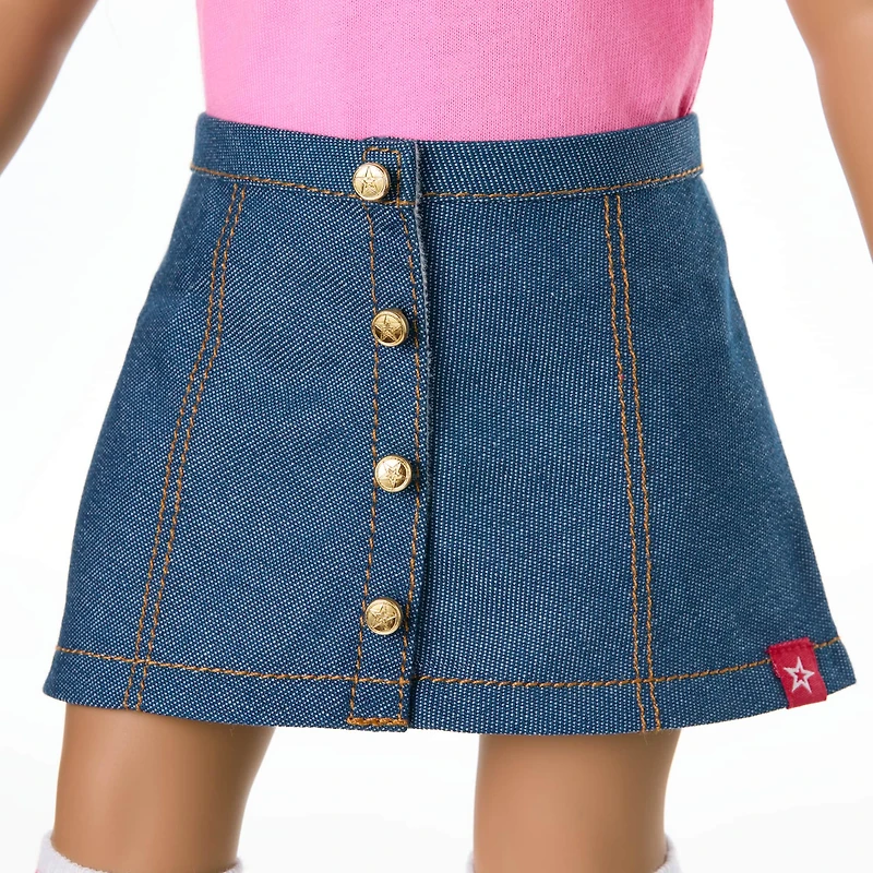 Truly Me™ 18-inch Doll #132, Puppy, Mini Backpack & Accessories AG™ Star Squad Bundle