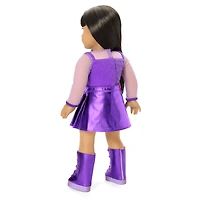 February Amethyst Bliss Outfit for 18-inch Dolls