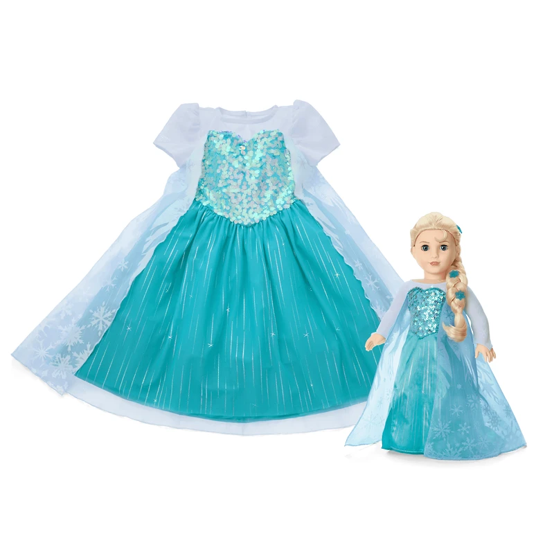 Disney Frozen Elsa Doll & Matching Dress for Girls by American Girl®