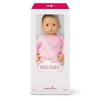 Bitty Baby® Doll #4 with black hair in Pastel