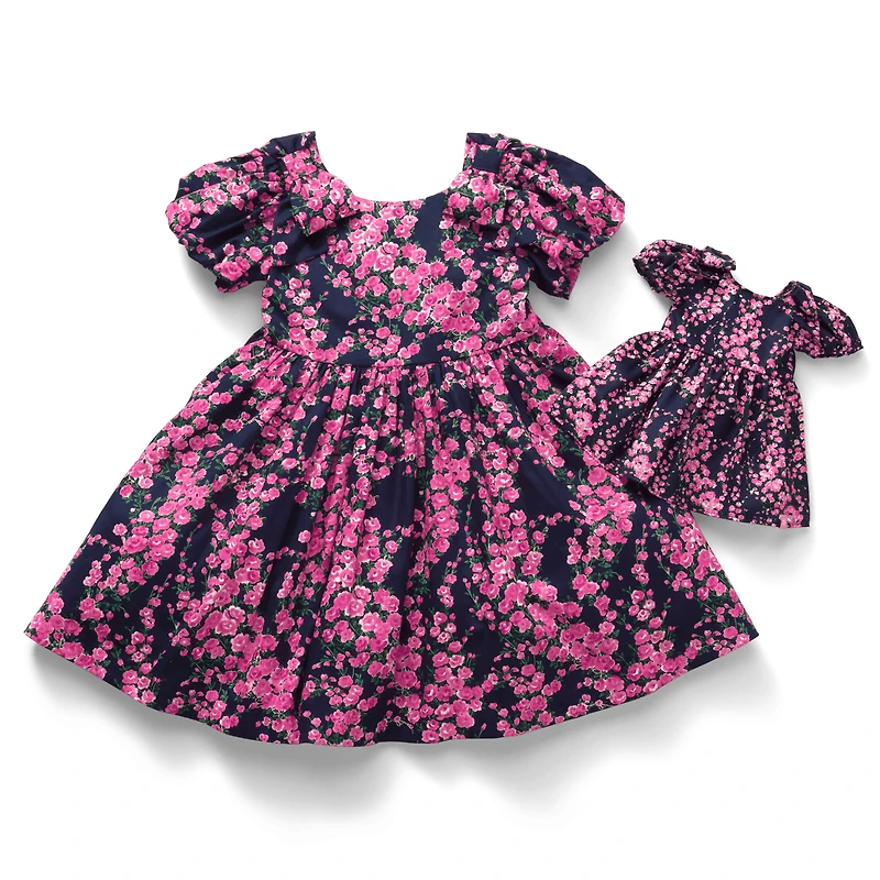 American Girl® x Janie and Jack Rosy Cascade Party Dress for Girls & 18-inch Dolls