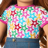 Truly Me™ 18-inch Doll #103 with wavy red hair