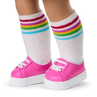 Truly Me™ 18-inch Doll #117, Puppy, Mini Backpack & Accessories AG™ Star Squad Bundle