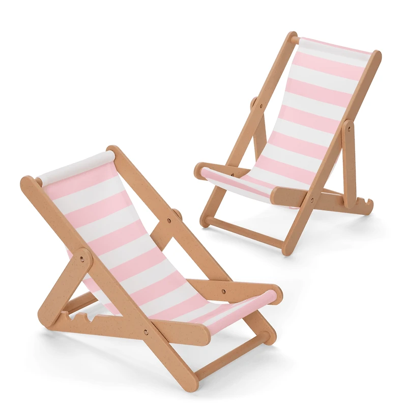 Raquel's™ Beach Chairs & Barbecue Set for 18-inch Dolls (Girl of the Year™ 2026)