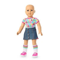Truly Me™ 18-inch Doll #105, Puppy, Mini Backpack & Accessories AG™ Star Squad Bundle