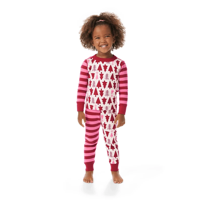 American Girl® x Hanna Andersson Holiday Treetops Pajamas for Little Girls &