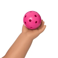 Raquel's™ Pickleball Bag & Paddle Set for 18-inch Dolls (Girl of the Year™ 2026)