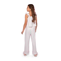 Raquel’s™ Coastal Stripes Pajamas for Girls & 18-inch Dolls