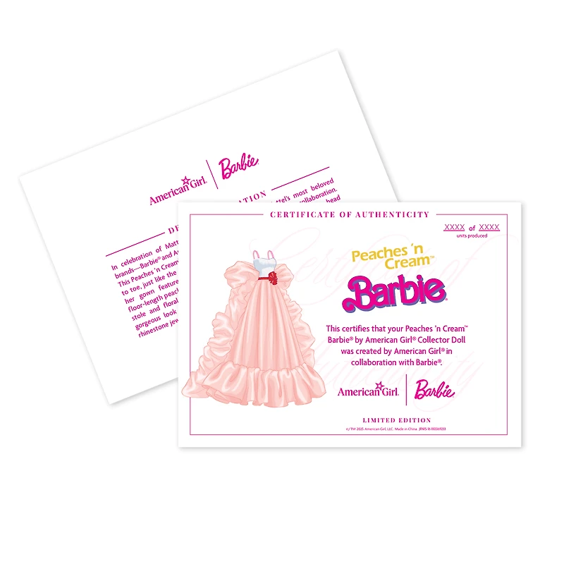 Peaches ’n Cream™ Barbie® by American Girl® Collector Doll