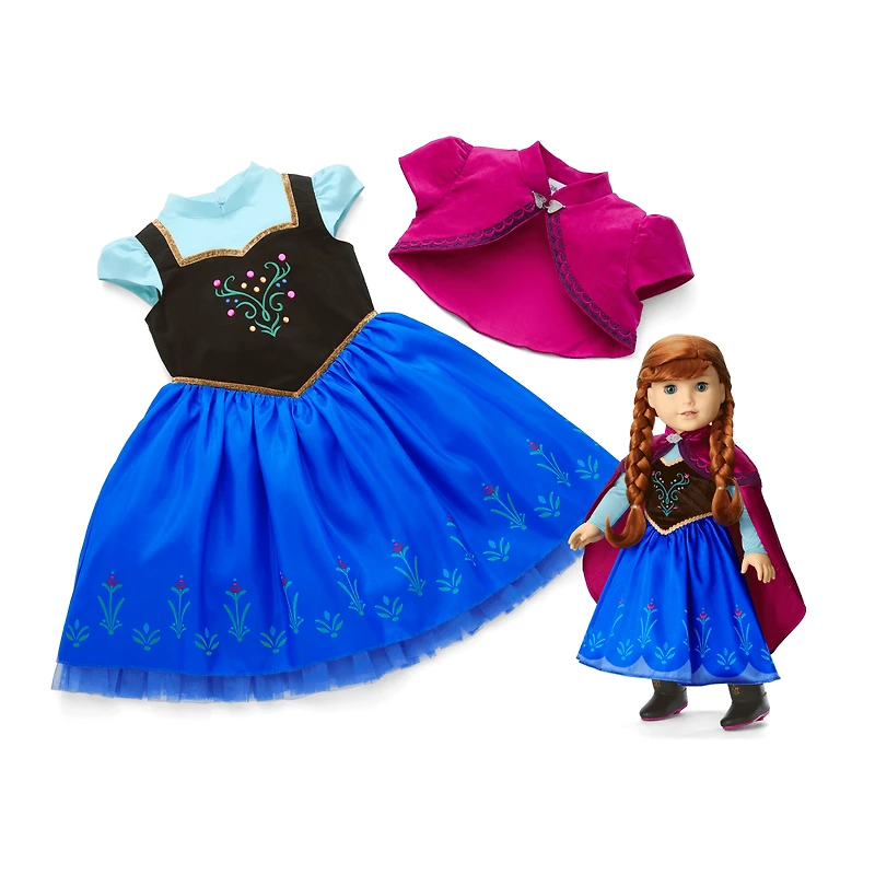 Disney Frozen Anna Doll & Matching Dress for Girls by American Girl®