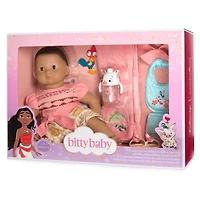 Disney Princess Moana Cuddle & Care Set with Bitty Baby® Doll by American Girl®