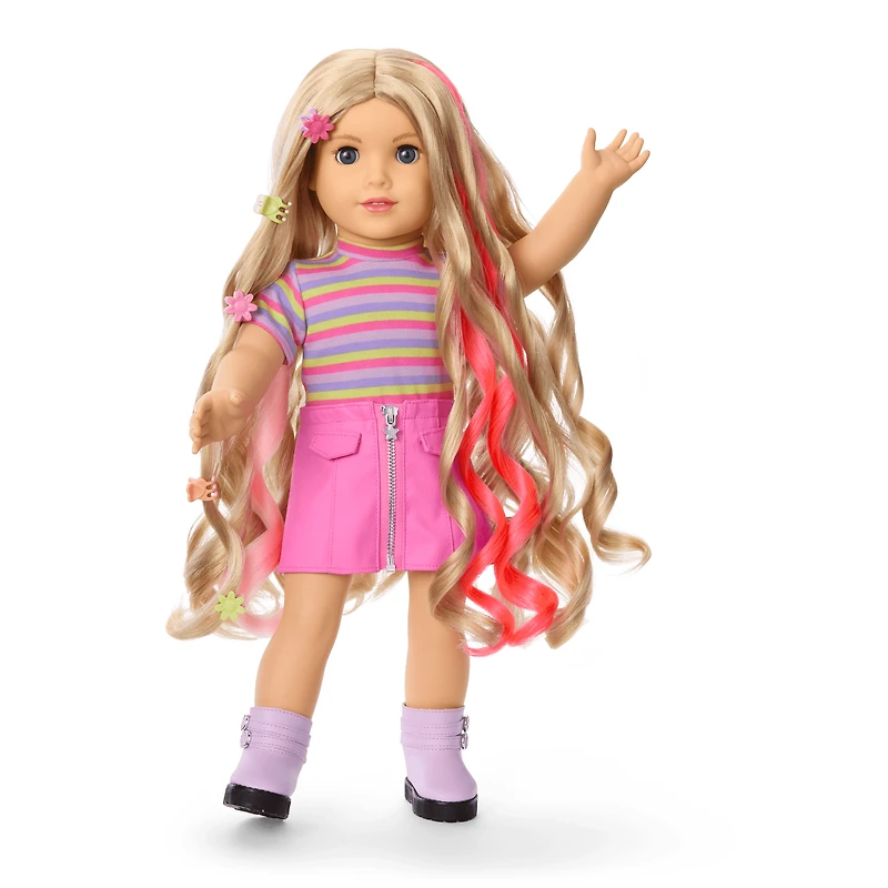 Long Hair Looks™ by Truly Me™ 18-inch Doll #133 & hair accessories