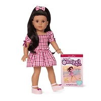 Raquel’s™ Gingham Ruffle Outfit for Girls & 18-inch Dolls + Raquel Doll (Girl of the Year™ 2026)