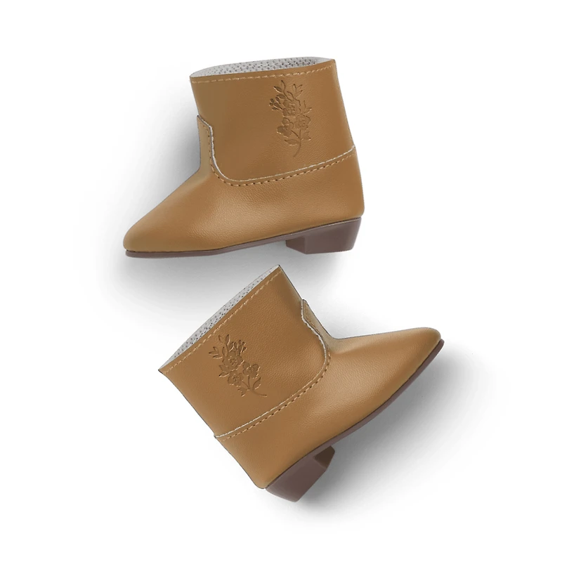 Western Flowers Denim Jumpsuit for 18-inch Dolls