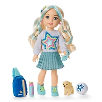 AG Sisters™ Jozette™ Doll, Book & Doll Carrier