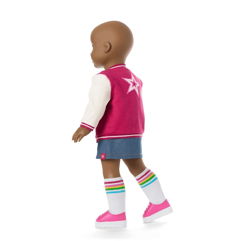 Truly Me™ 18-inch Doll #114, Puppy, Mini Backpack & Accessories AG™ Star Squad Bundle