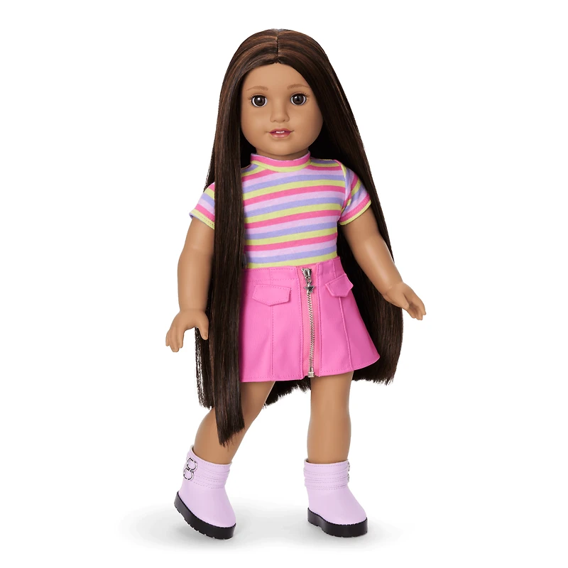 Long Hair Looks™ by Truly Me™ 18-inch Doll #134 & hair accessories