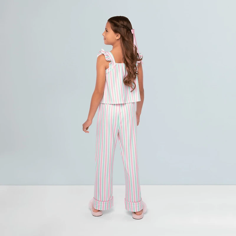 Raquel's™ Coastal Stripes Pajamas for Girls (Girl of the Year™ 2026)