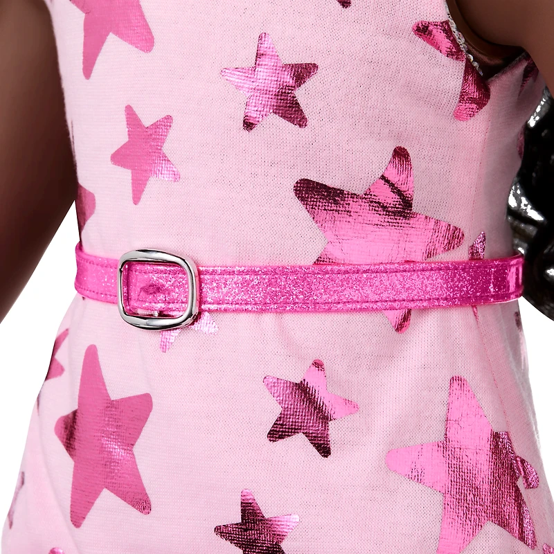 Glam Pink Cowgirl Outfit for 18-inch Dolls