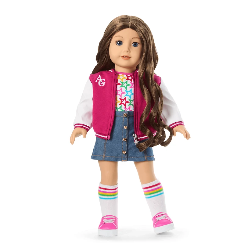 Truly Me™ 18-inch Doll #126, Puppy, Mini Backpack & Accessories AG™ Star Squad Bundle