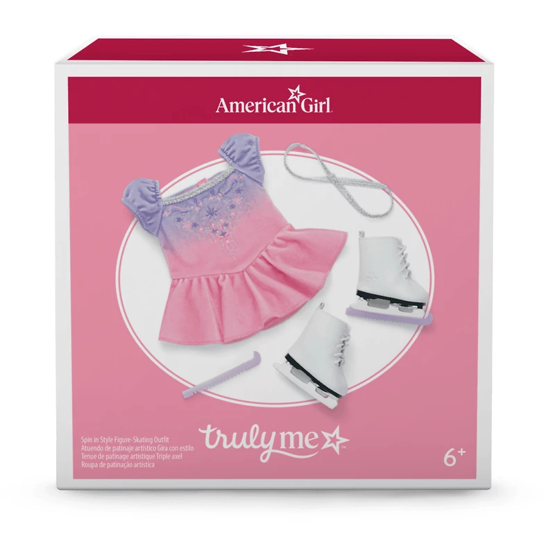 Spin in Style Figure-Skating Outfit for 18-inch Dolls