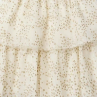 American Girl® x Janie and Jack Sparkly Cream Celebration Dress for Little Girls &