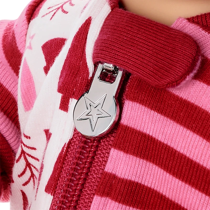 American Girl® x Hanna Andersson Holiday Treetops Pajamas for Bitty Baby® Dolls