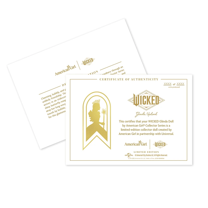 WICKED Glinda Doll by American Girl® Collector Series