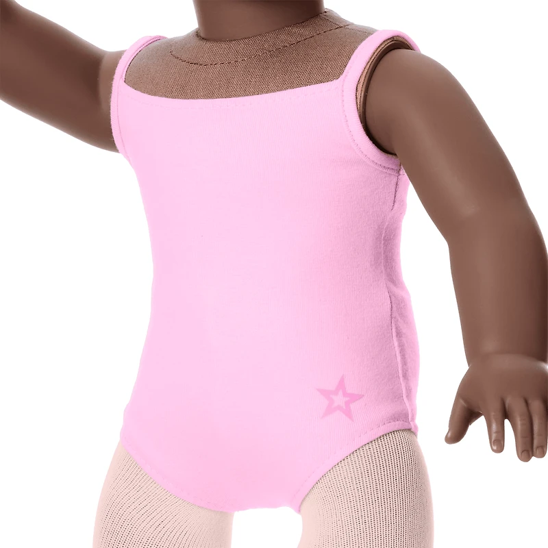 Truly Me™ #127 Doll & Dance All Day Set with curly dark-brown hair