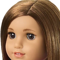 Truly Me™ 18-inch Doll #107 with straight brown hair