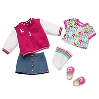 AG™ Star Squad Varsity Jacket for Girls & 18-inch Dolls