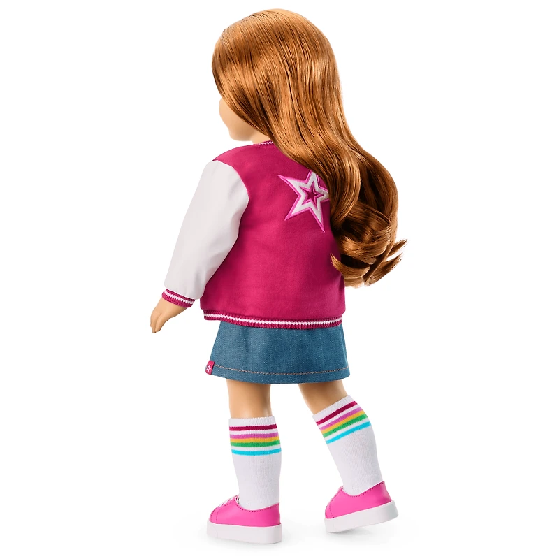 Truly Me™ 18-inch Doll #103 with wavy red hair