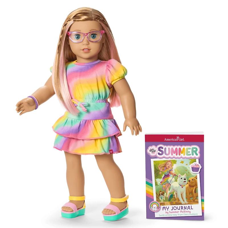 Summer™ 18-inch Doll, Journal, Accessories & Doll Carrier (Girl of the Year™ 2025)