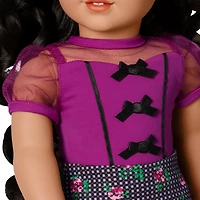Bows & Blooms Outfit for 18-inch Dolls