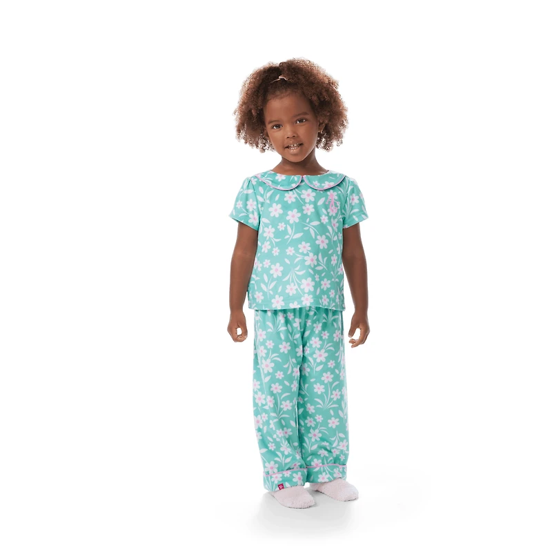 Flower Fun PJs for Little Girls & Bitty Baby® Dolls