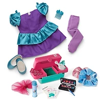 Courtney’s™ Party Dress, Caboodles® & Hair Accessories for 18-inch Dolls (Historical Characters)