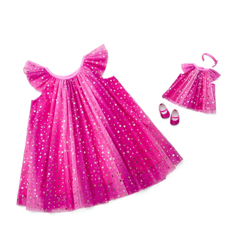 Pink Party-Ready Dresses for Little Girls & Bitty Baby® Dolls