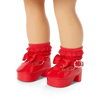 July Ruby Beauty Outfit for 18-inch Dolls