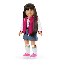 Truly Me™ 18-inch Doll #130, Puppy, Mini Backpack & Accessories AG™ Star Squad Bundle