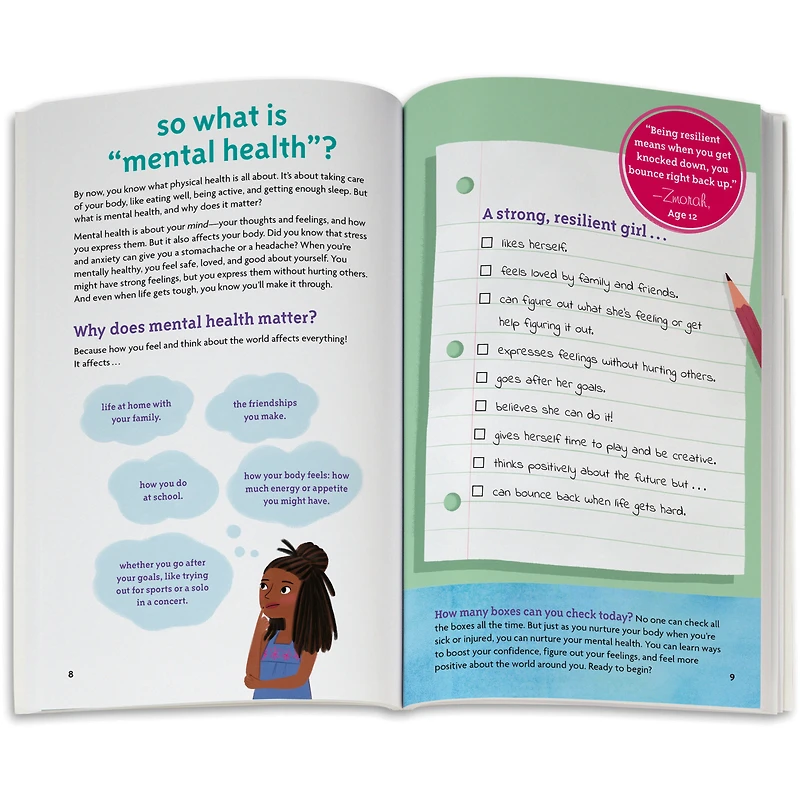 A Smart Girl’s Guide: Caring for Herself Book