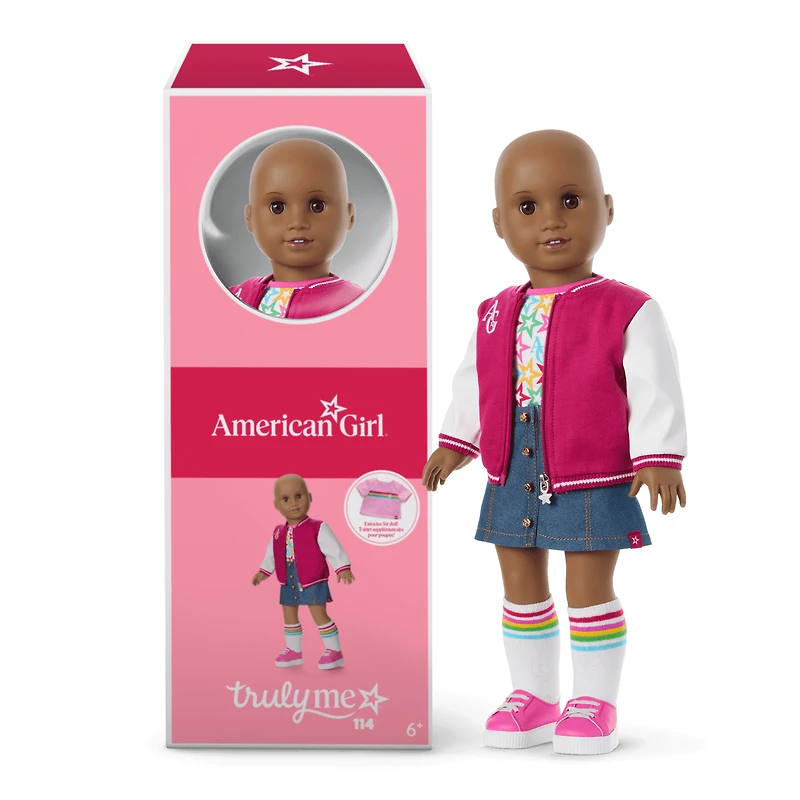 Truly Me™ 18-inch Doll #114, Puppy, Mini Backpack & Accessories AG™ Star Squad Bundle