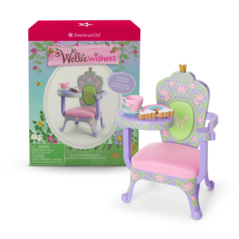 Ready to Be Royal Desk Set for WellieWishers™ Dolls
