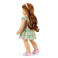 Pastel Petals Dress for 18-inch Dolls