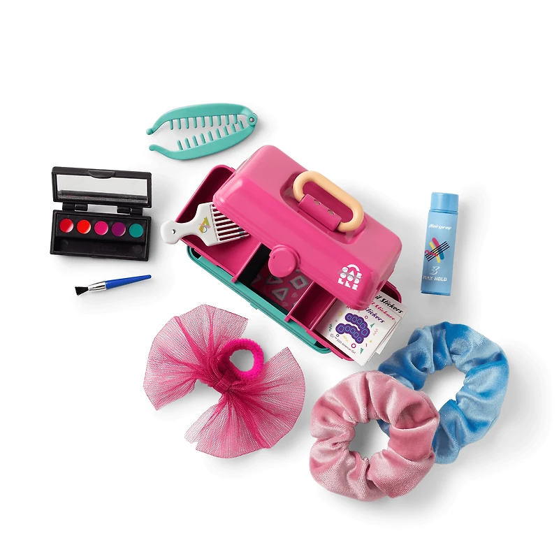 Courtney's™ Caboodles® & Hair Accessories Kit for 18-inch Dolls (Historical Characters)