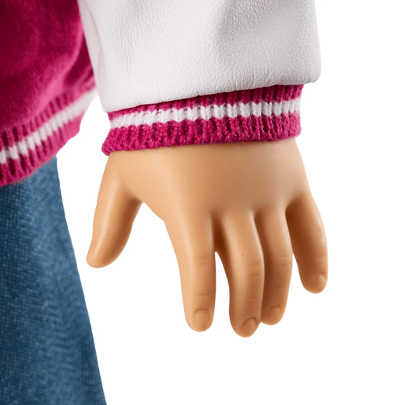 Truly Me™ 18-inch Doll #107 with straight brown hair
