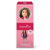 Truly Me™ 18-inch Doll #126 with wavy brown hair