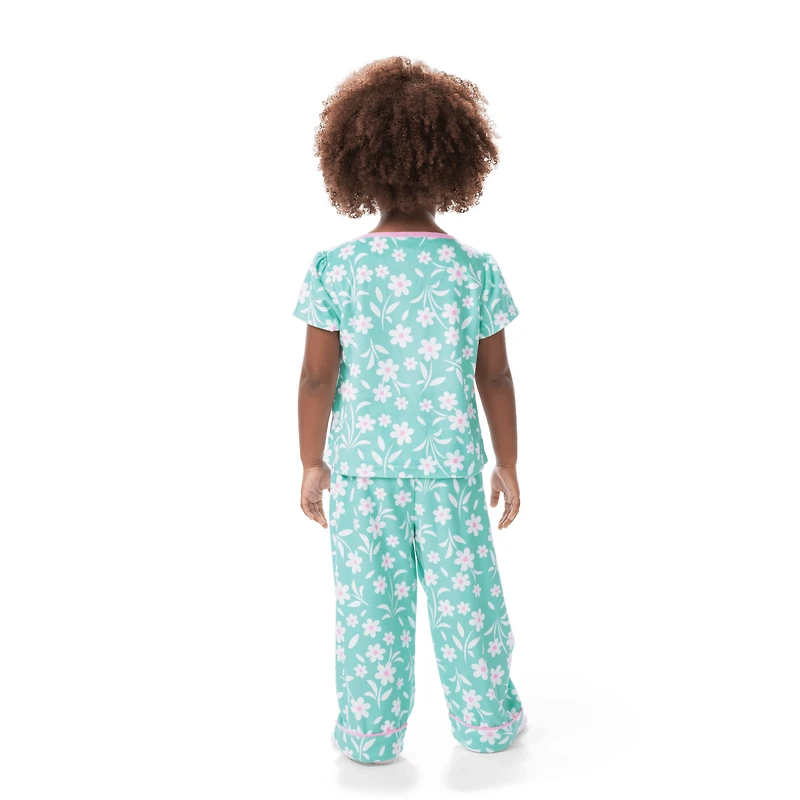 Flower Fun PJs for Little Girls (Bitty Baby®)