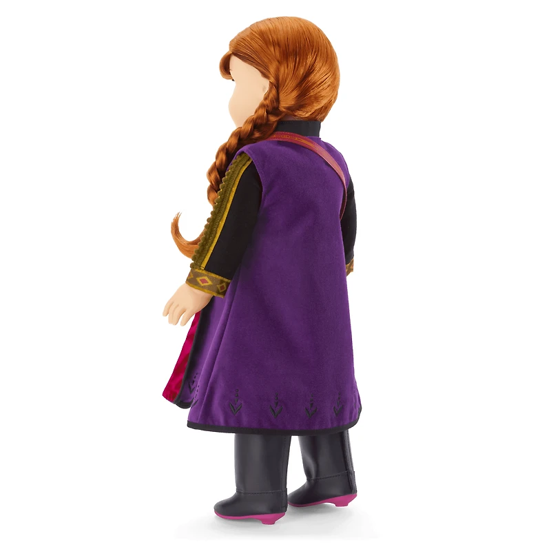 Disney Frozen Anna Adventure Outfit & Travel Bag for 18-inch Dolls by American Girl®